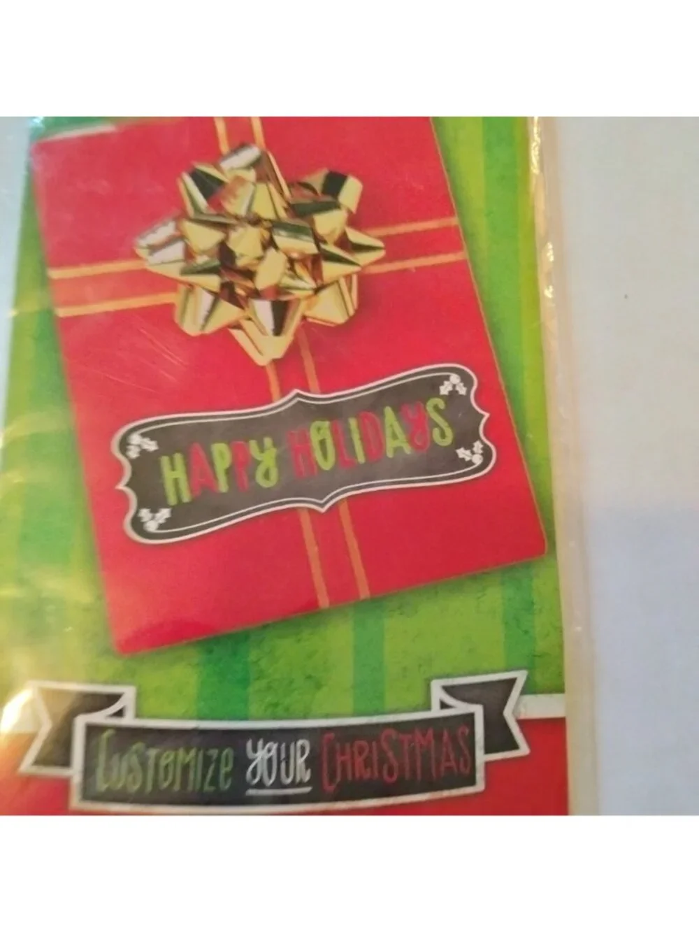 Christmas Chalkboard Stickers Festive Labels Gift Wrapping  Holiday Craft